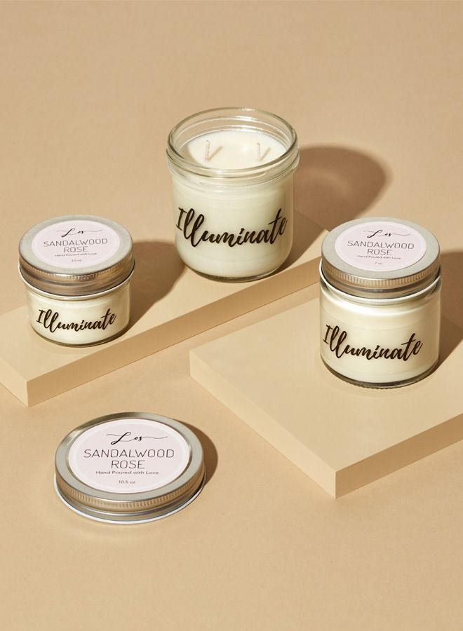 Light Within Sandalwood Rose Candle 300 ml