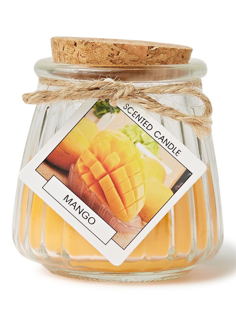 12-Piece Luxury Jar Scented Candle Set Yellow/White 7 x 5.5cm