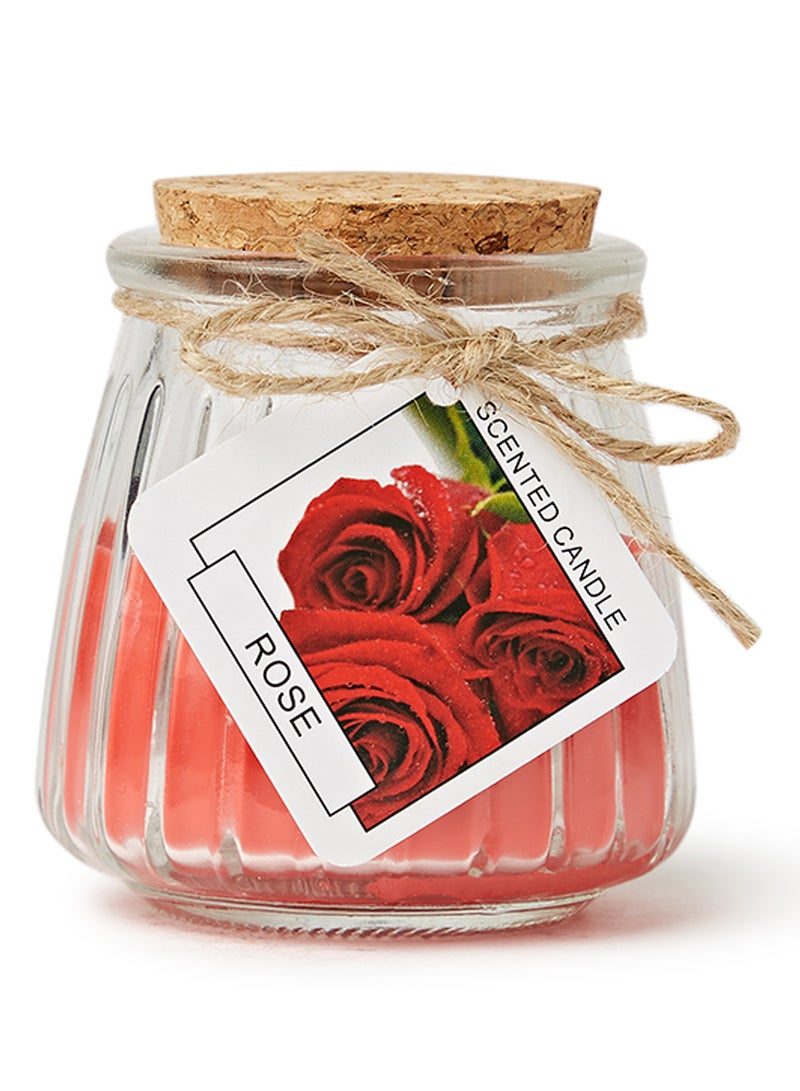 12-Piece Luxury Jar Scented Candle Set Red/White 7 x 5.5cm