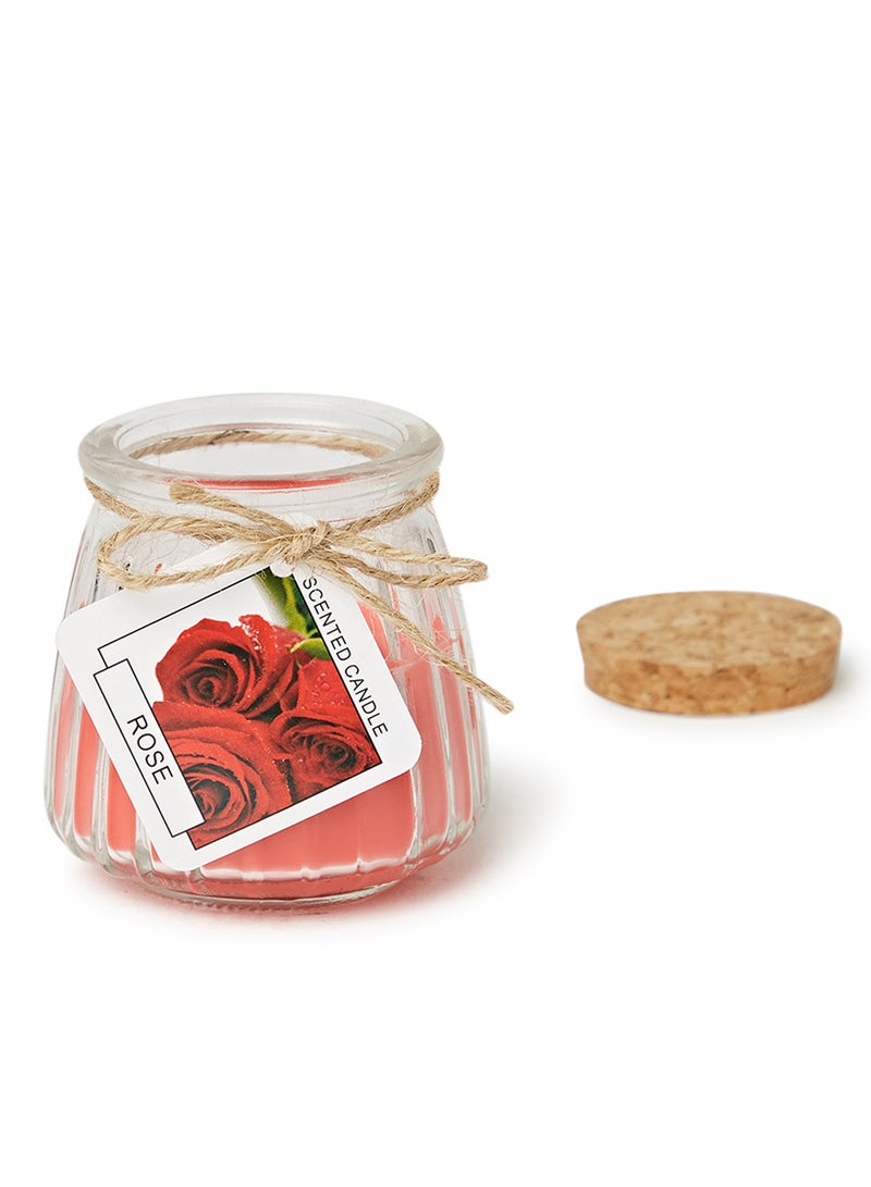 12-Piece Luxury Jar Scented Candle Set Red/White 7 x 5.5cm