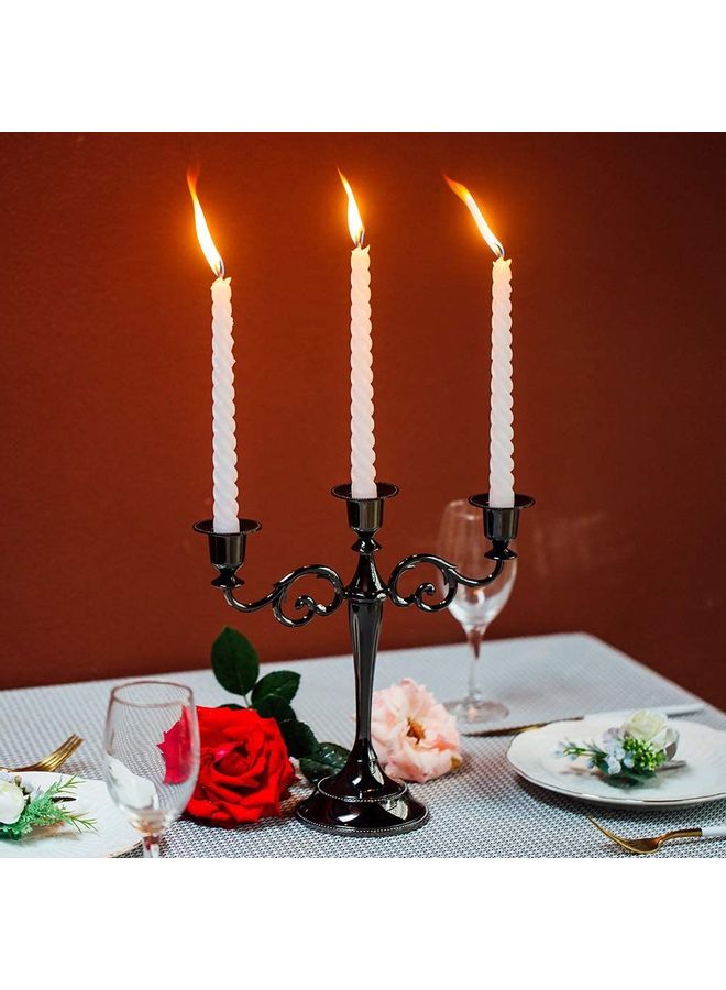 Candle Holder Black One Size