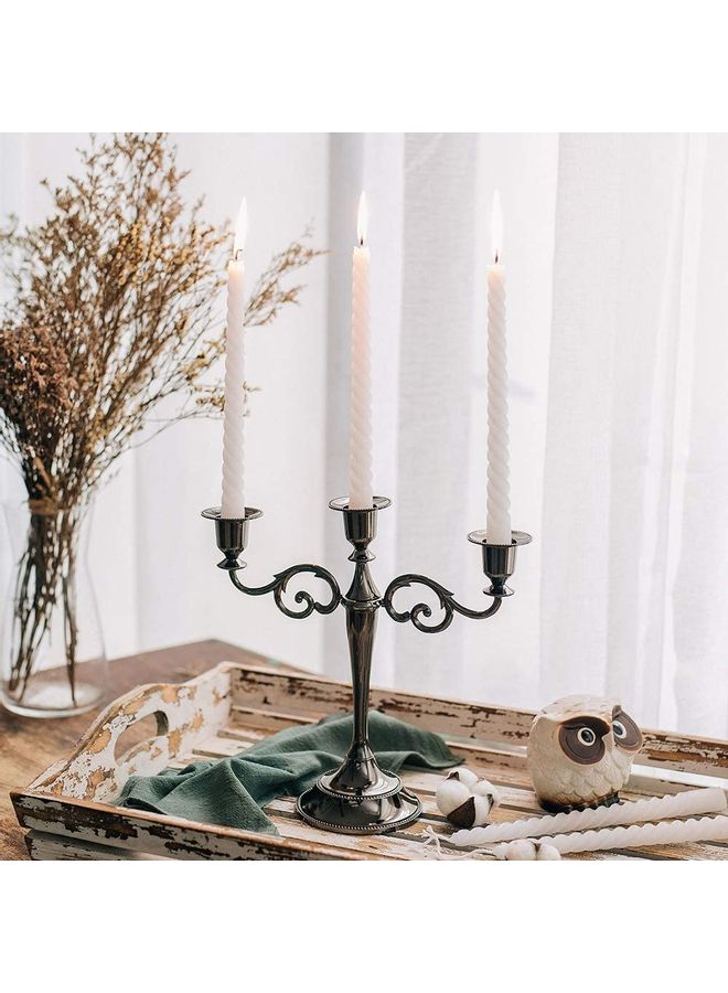 Candle Holder Black One Size