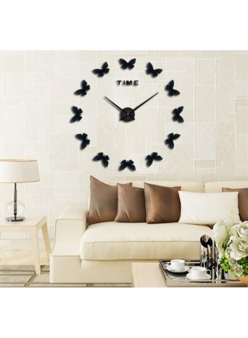 Butterflies DIY Acrylic Wall Clock