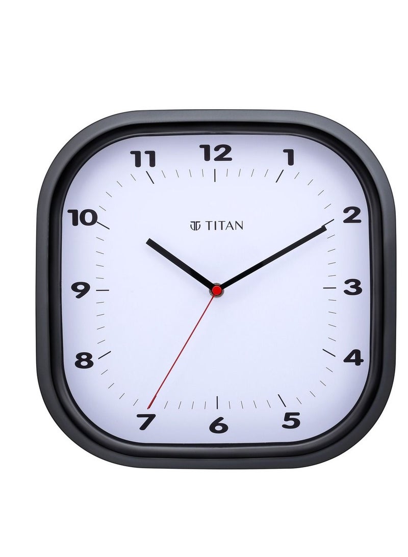 Contemporary Black Wall Clock
