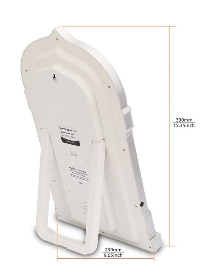 4008PRO AZAN Clock AL-HARAMEEN Azan Clock Islamic Azan Wall Clock Mosque Prayer Time Wall Clock Islamic Prayer Time Clock