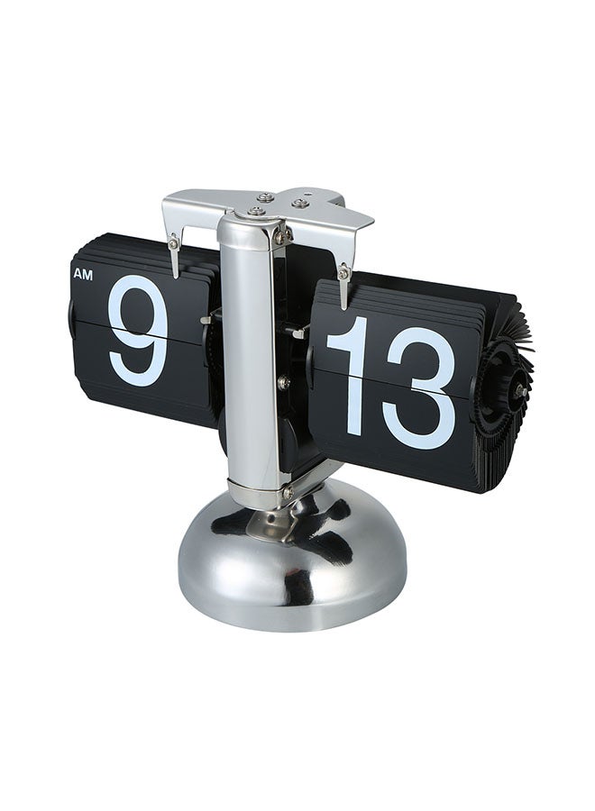 Small Scale Desk Clock Black 27.5x12.5x21cm