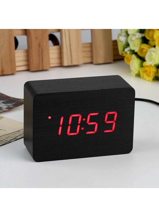 Digital LED Alarm Clock Grey