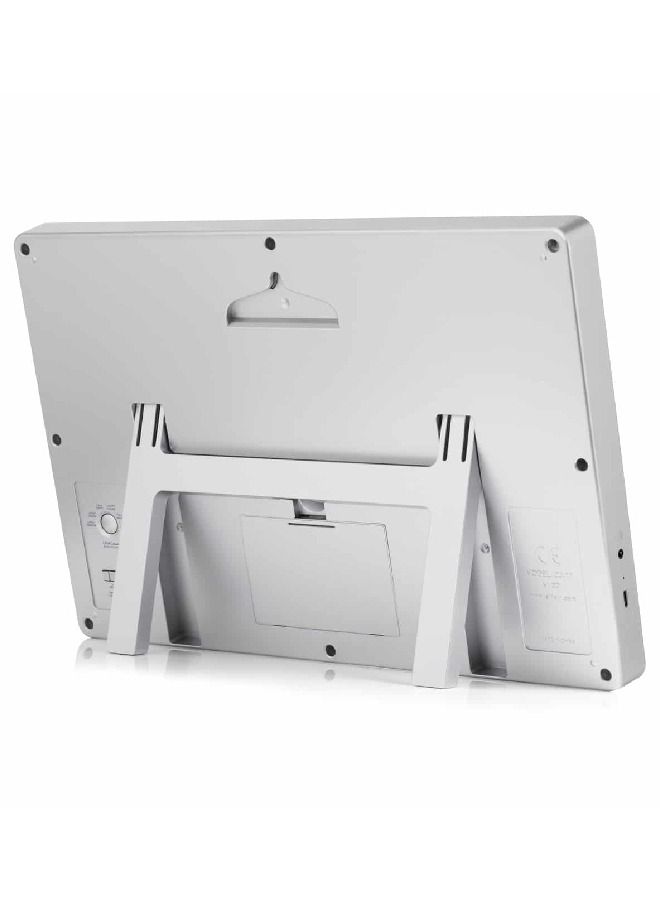 Azaan Wall & Desk Clock CJ-17 Grey