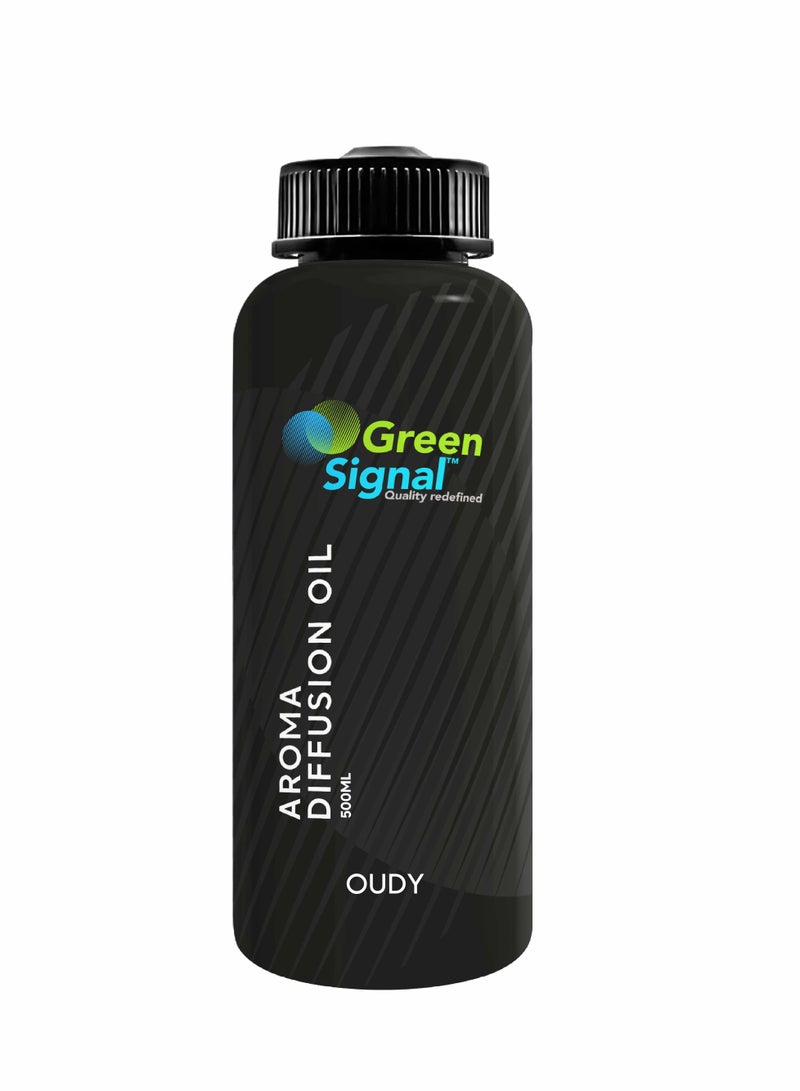 Green Signal Diffuser Aroma Oil - Oudy (500ml)