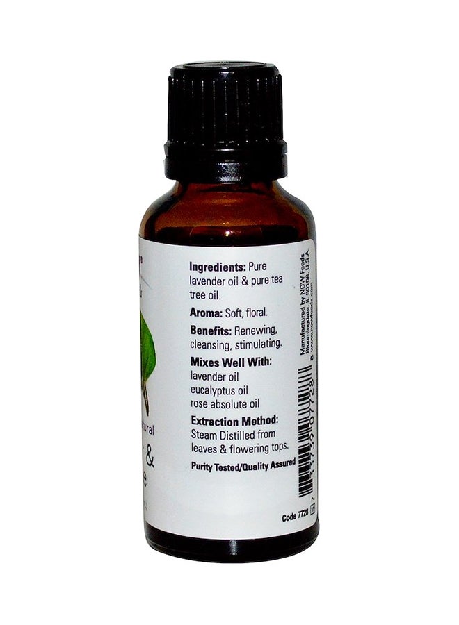 Lavender And Tea Tree Blend Essential Oil Clear 30ml