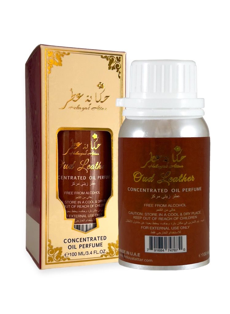 Oud Leather 100 Ml Concentrated Perfume Oil