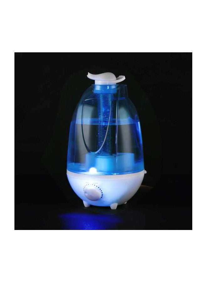 Ultrasonic Air Humidifier 2.5W Blue/White