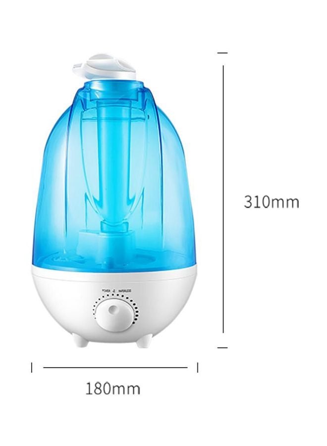 Ultrasonic Air Humidifier 2.5W Blue/White