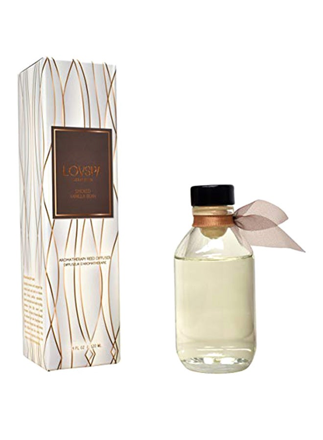 Smoked Vanilla Bean Reed Diffuser Set Scented Stick Multicolour 2.3X8.3X2.8 inch