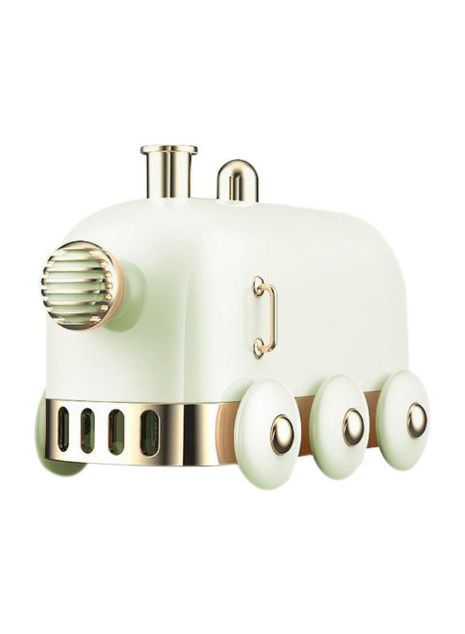 Ultrasonic Mini Train Humidifier 1.5W Green/Gold