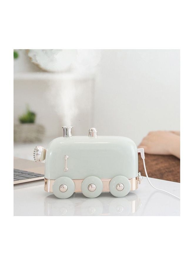 Ultrasonic Mini Train Humidifier 1.5W Green/Gold