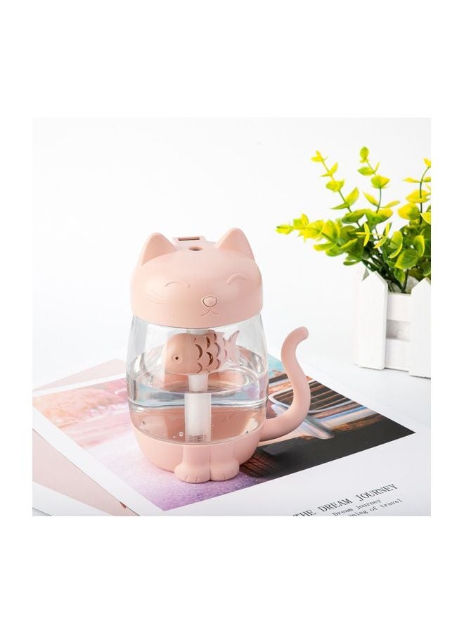 USB Cat Air Humidifier  2W Pink/Clear/White