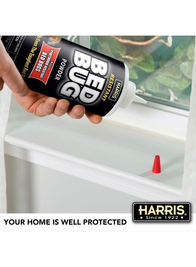 Bed Bug Killer Powder, 4oz with Application Brush