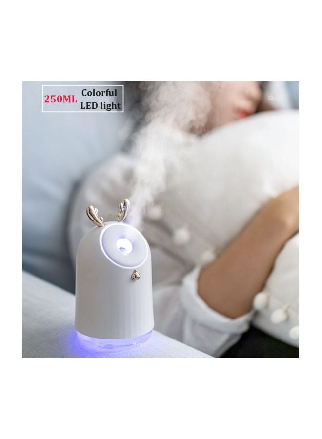 Wireless Aroma Essential Oil Air Humidifier 1.5W White