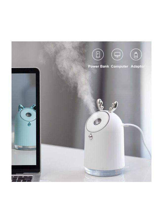 Wireless Aroma Essential Oil Air Humidifier 1.5W White