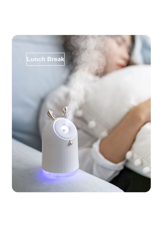 Wireless Aroma Essential Oil Air Humidifier 1.5W White