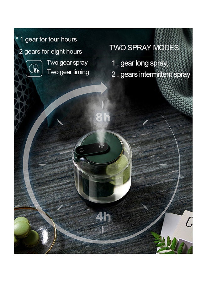 Portable Rechargeable Air Wireless Aroma Essential Oil Diffuser Green