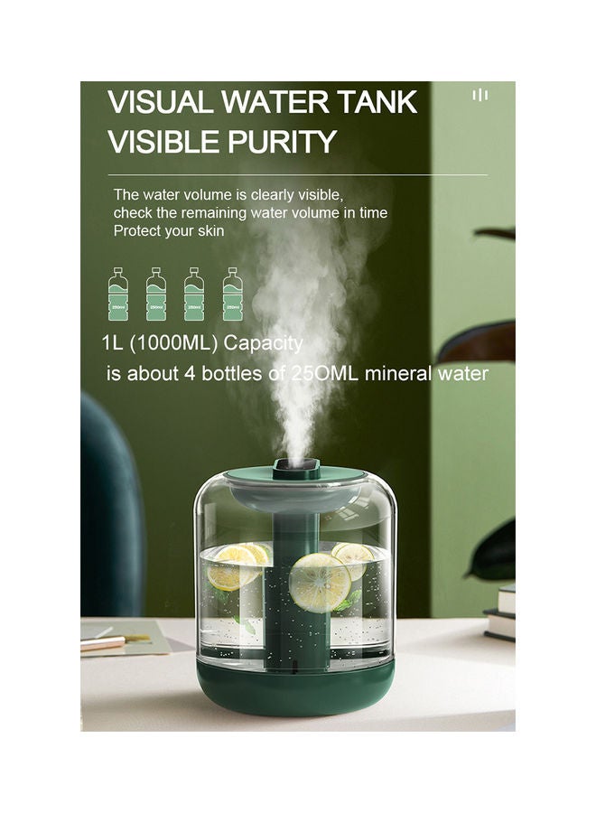 Portable Rechargeable Air Wireless Aroma Essential Oil Diffuser Green