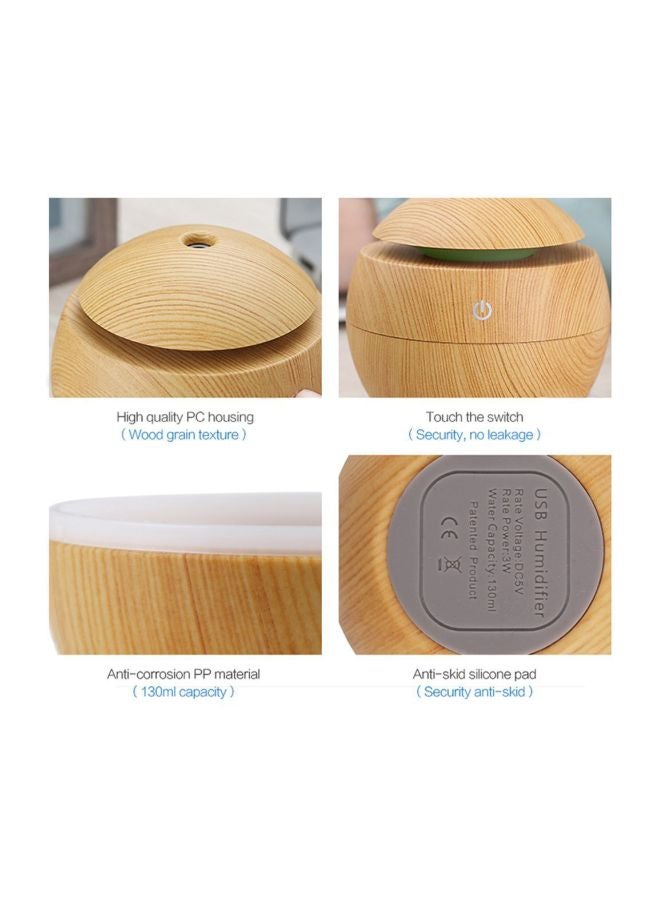 USB Aroma Humidifier 130ml Beige