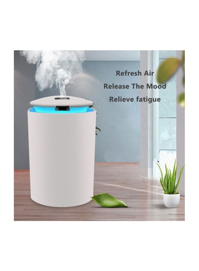 Portable Air Humidifier 260ml White/Blue