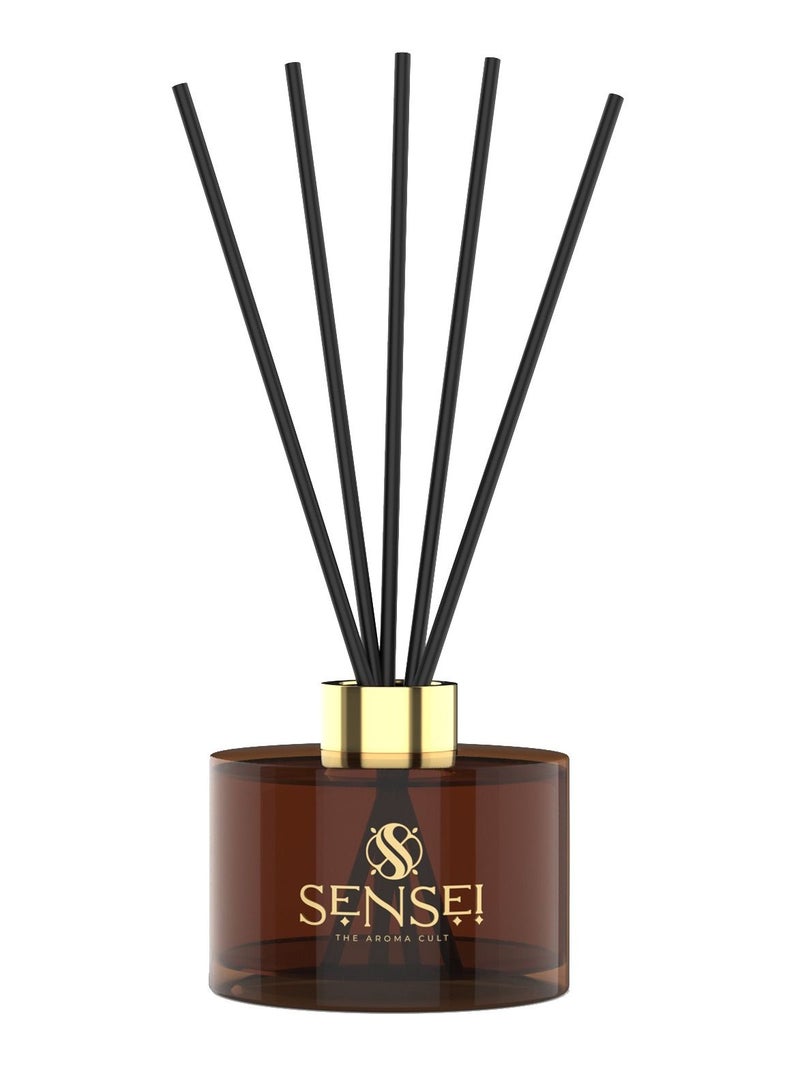 Golden Jasmin Reed Diffusers for Home Fragrance, Reed Diffuser for Bathroom, Oil Diffuser Sticks, Reed Diffuser with Sticks, Reed Diffuser Oil Scented Sticks