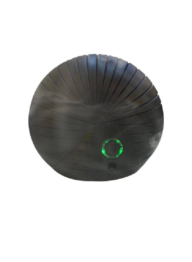 Electric Mini Portable Shell Bakhoor Burner Black 20x27centimeter