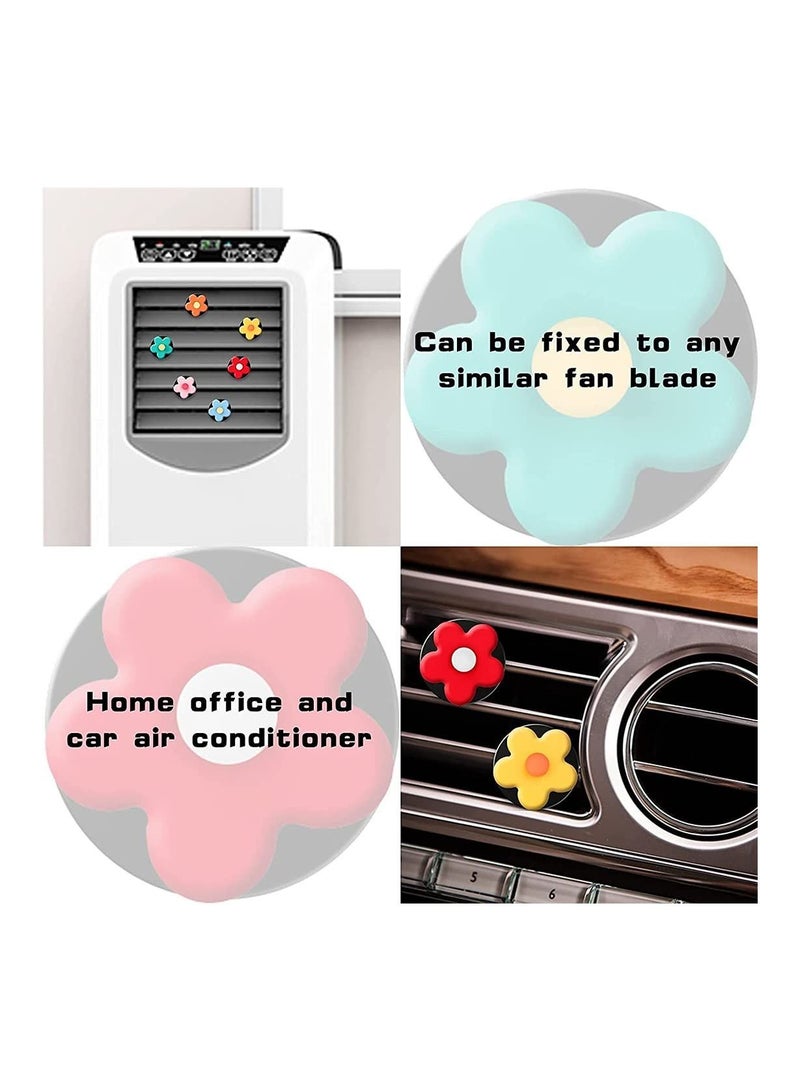Air Vent Clip, 8 Pcs Car Interior Decoration Conditioner Clip Cute Charm Colorful Accessories Decorations