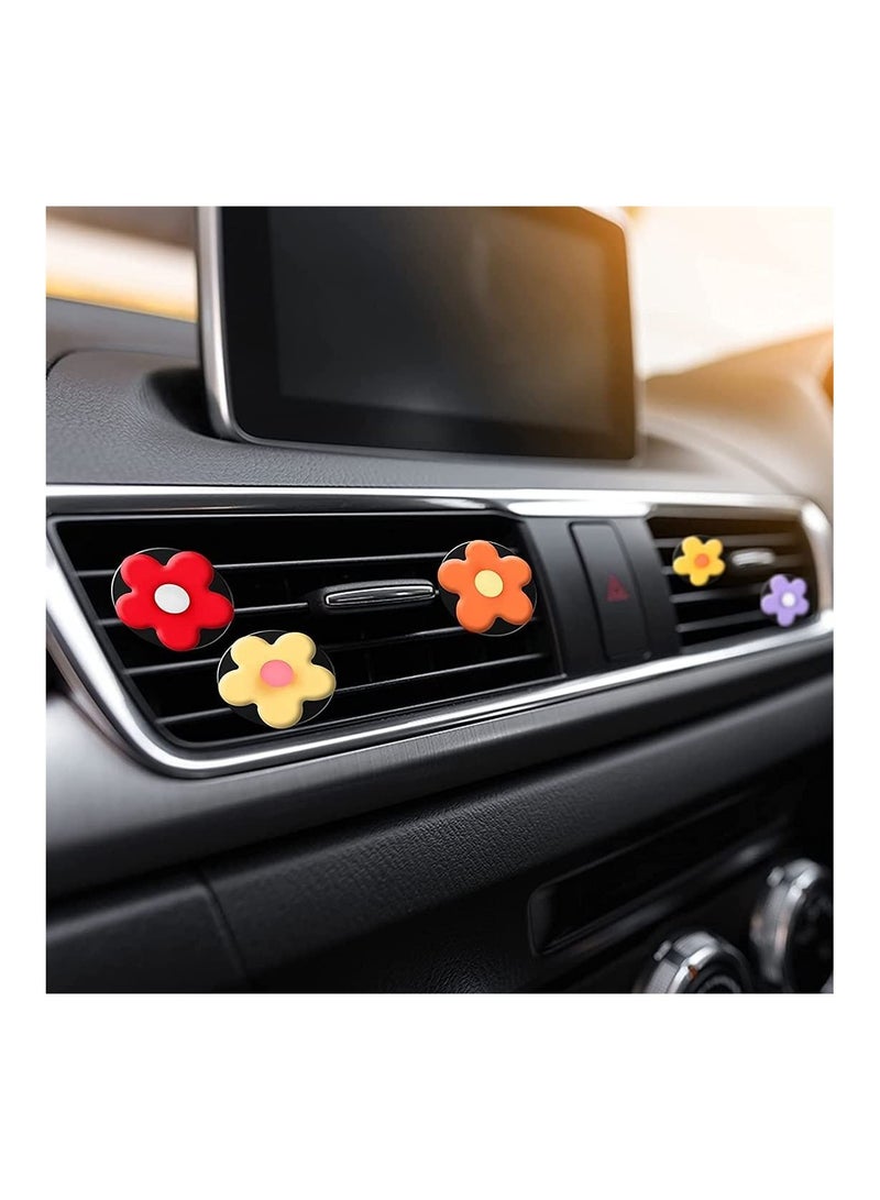 Air Vent Clip, 8 Pcs Car Interior Decoration Conditioner Clip Cute Charm Colorful Accessories Decorations