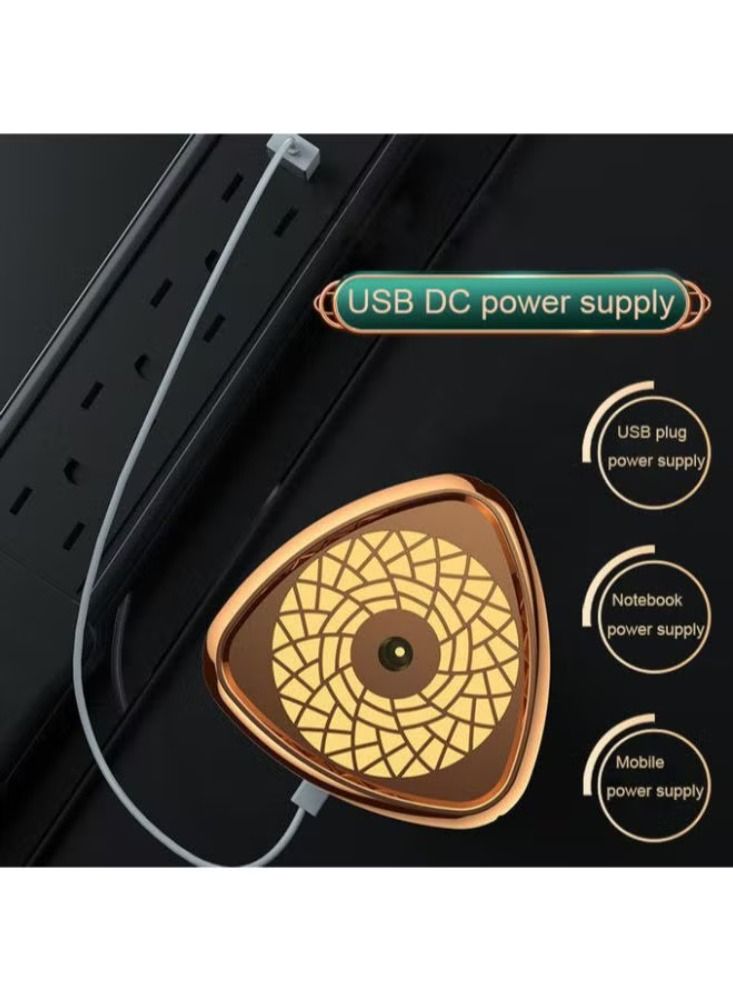 Air Humidifier 1000mL Large Capacity Water Tank Heavy Fog Single Mist Long Battery Life with Night Light Mode