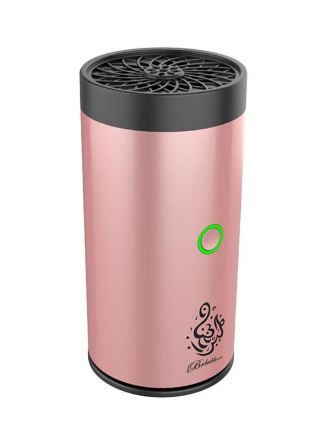 Portable USB Electronic Aroma Diffuser Pink/Black 14x6cm