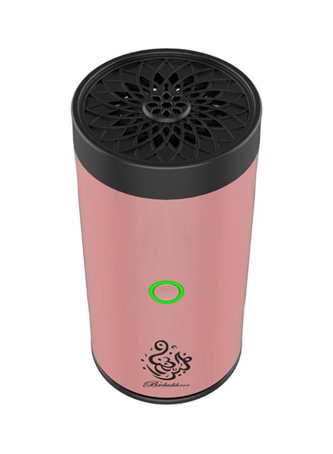 Portable USB Electronic Aroma Diffuser Pink/Black 14x6cm