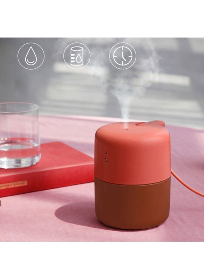 USB Humidifier 420 ml Maroon/Peach 0.361kg