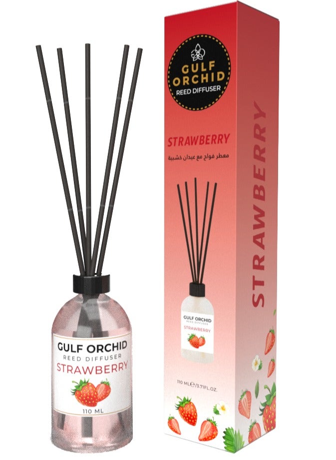 Strawberry Room Spray 500 mL & Reed Diffuser 110 mL  For Room & Office (Set)