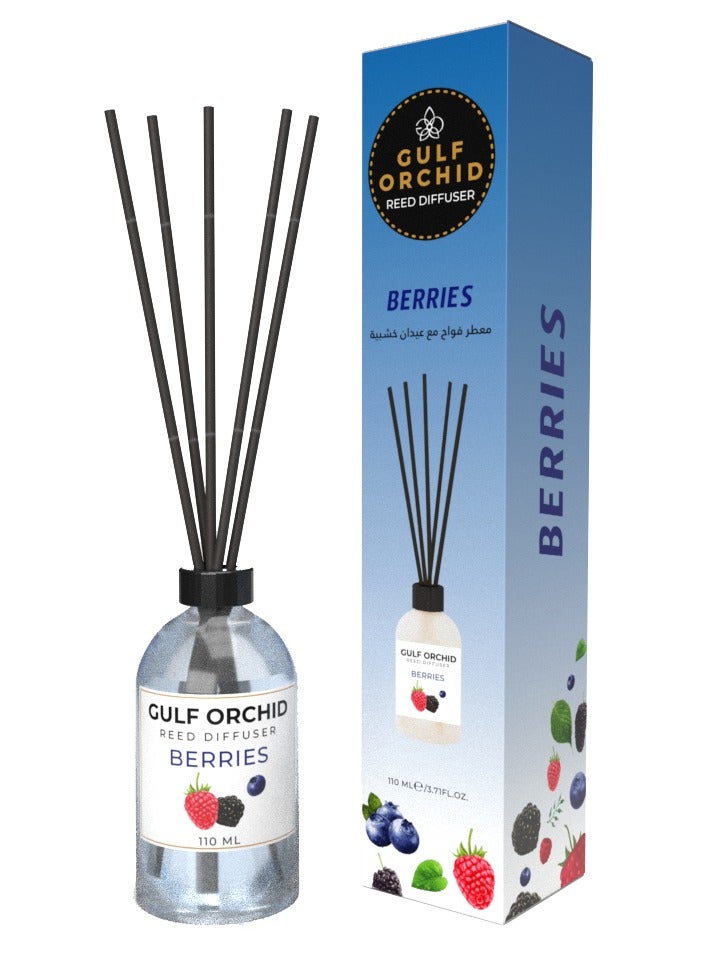 Berries Home And Office Fragrance Set | Room Spray 500 ml | Reed Diffuser 110 ml