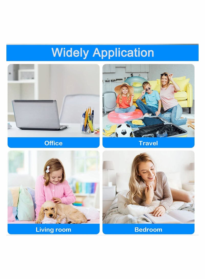 Humidifier Sticks Filter Replacement Wick 40 Pieces Refill SticksCotton for Cool Mist Humidifiers Portable Diffuser USB Mini in Office Bedroom 4 Inch