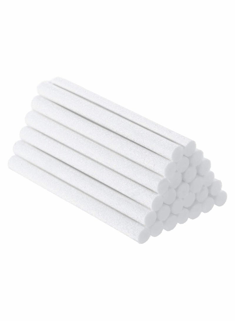 Humidifier Sticks Filter Replacement Wick 40 Pieces Refill SticksCotton for Cool Mist Humidifiers Portable Diffuser USB Mini in Office Bedroom 4 Inch