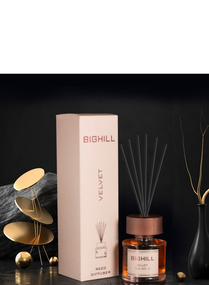 BIGHILL EXCLUSIVE AROMA DIFUSER WITH STICK – VELVET 120ML