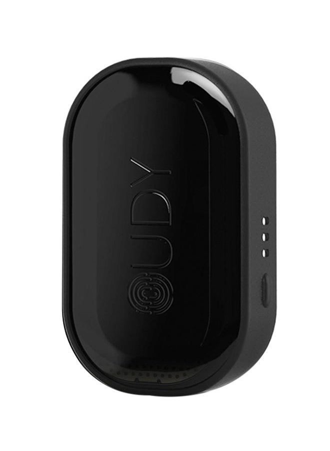 Portable Smart Bakhour Device Black/Gold 8.5x8.5cm
