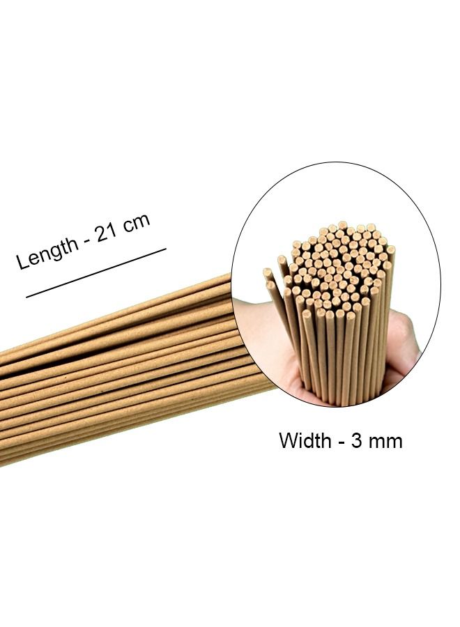 Cambodian Oud Incense Sticks 3mm Thick 76 Sticks for Home, Office, Meditation, yoga