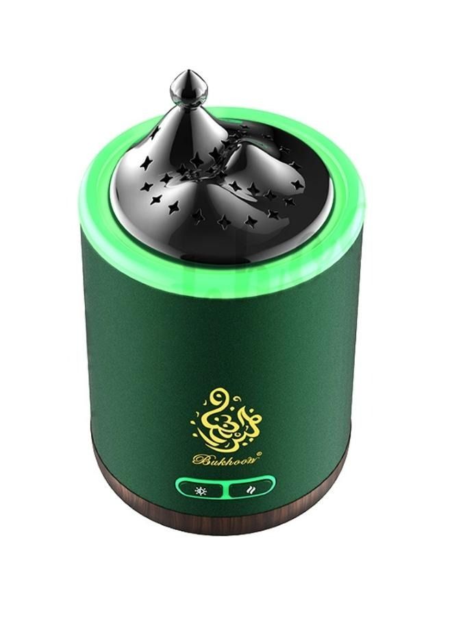 B19 Circular Tower Electric Bukhoor Burner with Light – Stylish Arabic Mubkhar for Oud and Incense