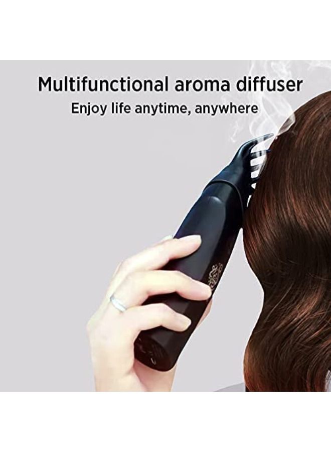 Smart Rechargeable Handheld Burner With Comb Black