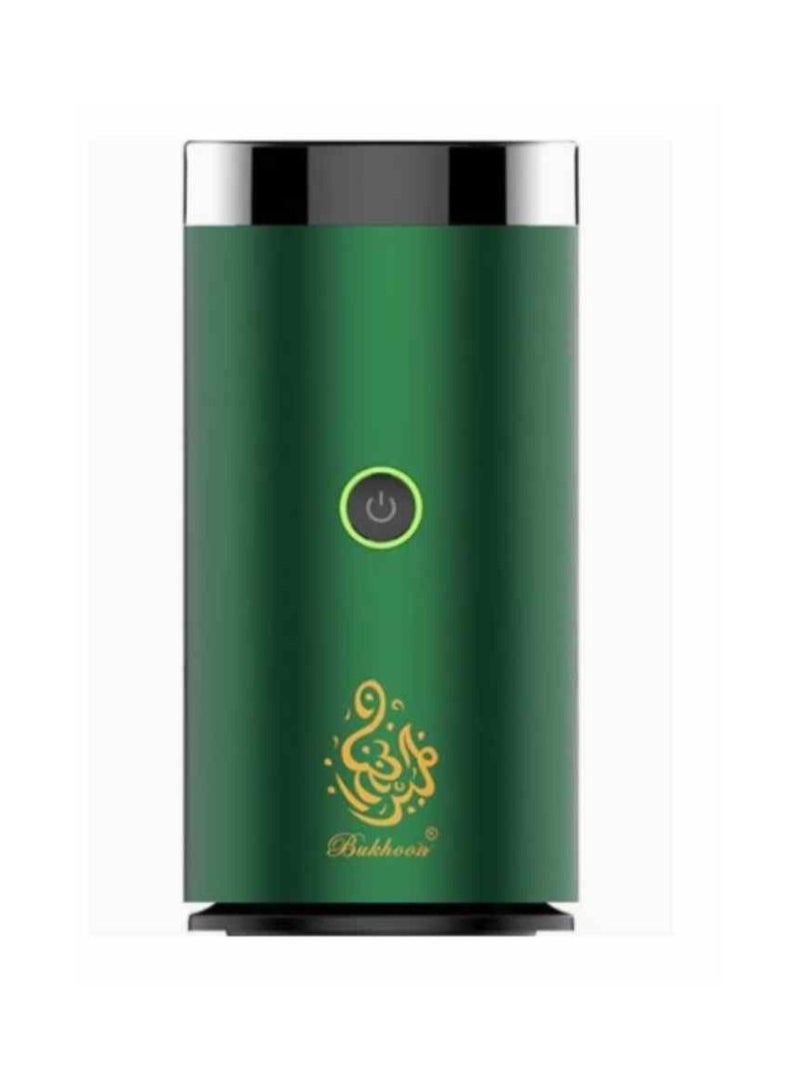 Electric USB Bakhoor Evaporator Incense Burner Green