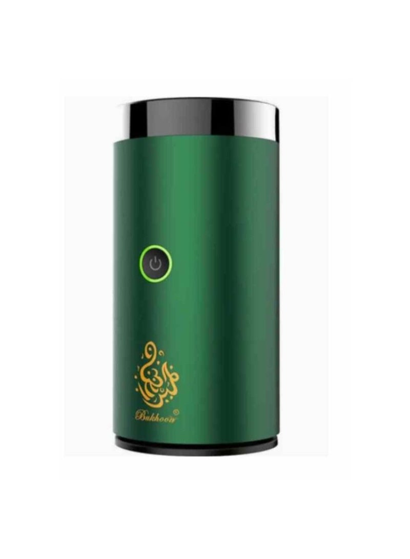 Electric USB Bakhoor Evaporator Incense Burner Green