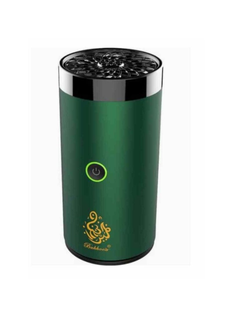 Electric USB Bakhoor Evaporator Incense Burner Green