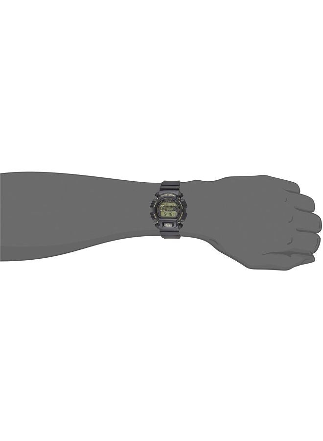 Men's Water Resistant Digital Watch DW-9052GBX-1A9DR